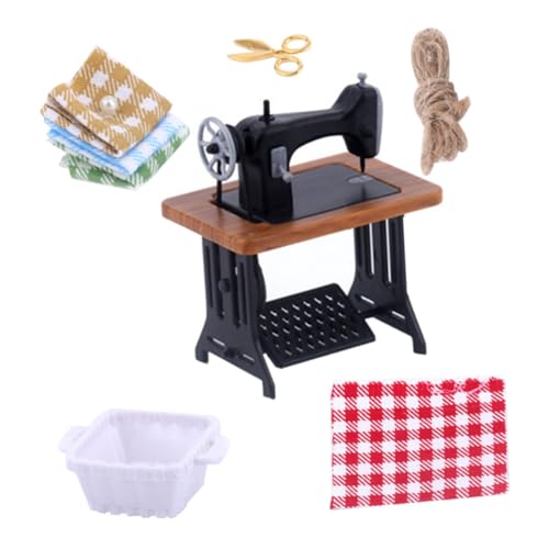 Yardwe 1satz Vintage Nähmaschine Für Puppenhaus Teiliges Für Miniatur-Dekoration Für Puppenmöbel Und Puppenhaus Zubehör Kompakt Und Leicht Bringt Nostalgischen Charme Ihr Haus Yardwe 1satz Vintage Nähmaschine Für Puppenhaus Teiliges Für Miniatur-Dekoration Für Puppenmöbel Und Puppenhaus Zubehör Kompakt Und Leicht Bringt Nostalgischen Charme Ihr Haus von Yardwe