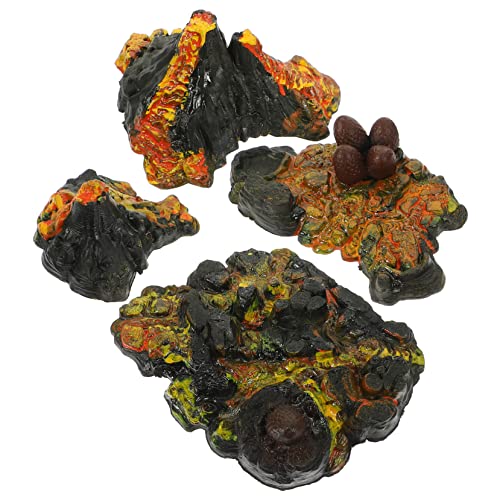 Yardwe 1Satz Vulkanspielzeugset Simulationsvulkan Modell Mit Vulkaneruption Für Experimente Und Kreative Spielideen Und Sammler von Yardwe
