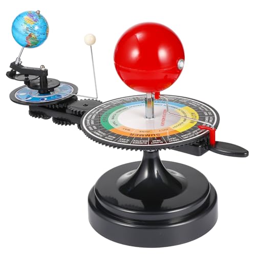 Yardwe 1Stück Astronomisches Modell Solar System mit Sonne Erde Mond Orbitalplanetarium für Bildungszwecke für Astronomieunterricht und Kinderkognition Yardwe 1Stück Astronomisches Modell Solar System mit Sonne Erde Mond Orbitalplanetarium für Bildungszwecke für Astronomieunterricht und Kinderkognition von Yardwe