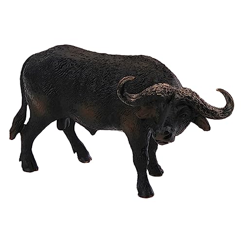 Yardwe 1Stück Büffelmodell aus Umweltfreundlichem Material Realistische Simulation Figur für Kreative Heimdekoration Langlebig und Stabil Tierspielzeug Yardwe 1Stück Büffelmodell aus Umweltfreundlichem Material Realistische Simulation Figur für Kreative Heimdekoration Langlebig und Stabil Tierspielzeug von Yardwe