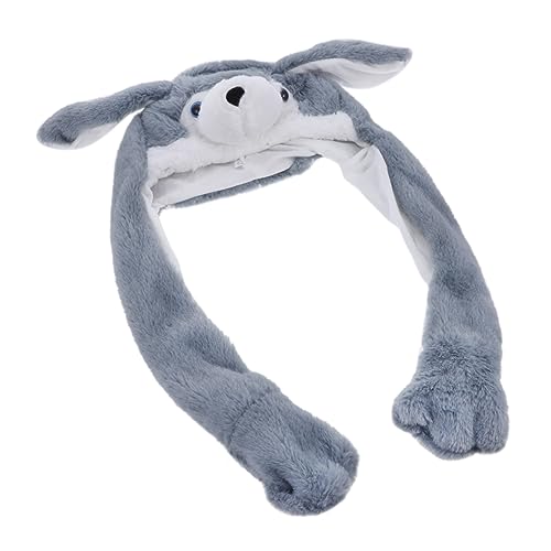 Yardwe 1Stück Cartoon Ohr Beweglicher Hut Lustige Tiermütze mit Wackelnden für Kostümpartys Halloween und Cosplay für Perfektes für Freunde Yardwe 1Stück Cartoon Ohr Beweglicher Hut Lustige Tiermütze mit Wackelnden für Kostümpartys Halloween und Cosplay für Perfektes für Freunde von Yardwe