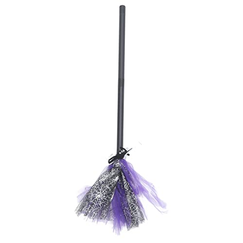 Yardwe 1Stück Halloween Hexenbesen Magisches Kostümzubehör Für Erwachsene Für Halloween Partys Maskeraden Und Festliche Anlässe Design Unvergesslicher Spaß von Yardwe