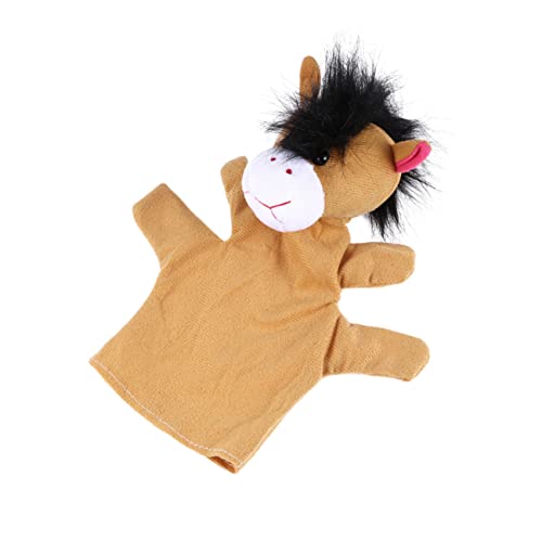 Yardwe 1Stück Handpuppen Plüsch Tierhandpuppe Finger Handschuh Fördert Fantasie Und Eltern Bindung Für Geschichten Und Rollenspiele von Yardwe