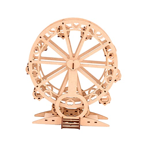 Yardwe 1Stück Holz Riesenrad Modell DIY Bastelset Für Puzzle Kreativität Und Denkvermögen Sicheres Und Langlebiges Material Yardwe 1Stück Holz Riesenrad Modell DIY Bastelset Für Puzzle Kreativität Und Denkvermögen Sicheres Und Langlebiges Material von Yardwe