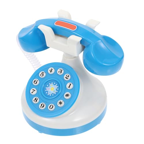 Yardwe 1Stück Lernspielzeug für Haushaltsgerät Simulation Telefonspielzeug aus Kunststoff für Rollenspiele und Kreative Entwicklung und Zufällige Farbe von Yardwe