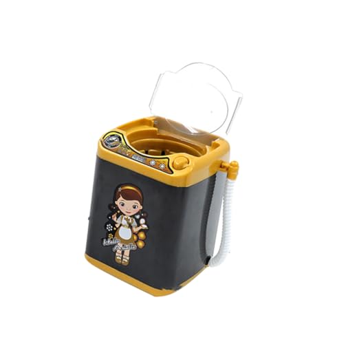 Yardwe 1Stück Mini Waschmaschinen Für Kreatives Rollenspielgerät Und Langlebig Für Puppenhaus Und Spielküchen Simuliert Wasserzugabe Und Drehen Ohne Batterien Farbe von Yardwe