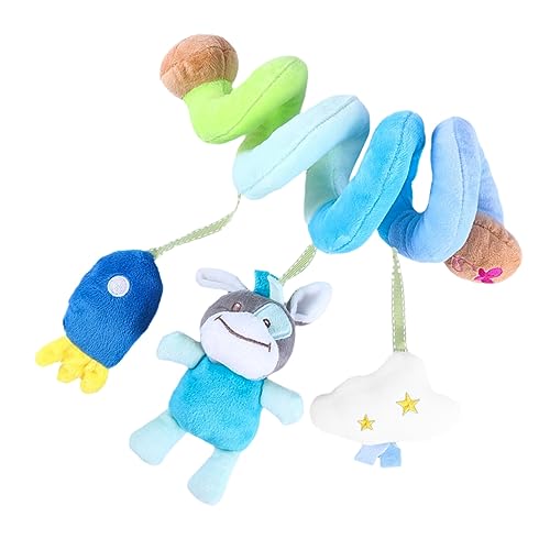 Yardwe 1Stück Multifunktionales Babyspielzeug mit Klingel Hängende Spirale für Kinderwagen und Autositz Farbenfroh und Fördert die Entdeckungslust Ihres Junge Mädchen für Unterwegs Yardwe 1Stück Multifunktionales Babyspielzeug mit Klingel Hängende Spirale für Kinderwagen und Autositz Farbenfroh und Fördert die Entdeckungslust Ihres Junge Mädchen für Unterwegs von Yardwe