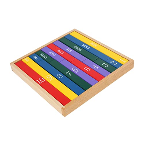 Yardwe 1Stück Multifunktionales Lernbrett Interaktives Mathematikspielzeug Aus Holz Für Fördert Kognitive Fähigkeiten Und Hand Augen Koordination Für Kindergarten von Yardwe