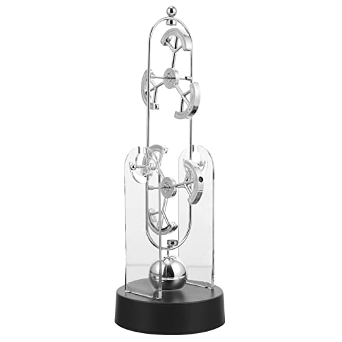 Yardwe 1Stück Perpetual Motion Instrument Wissenschaftsspielzeug für Schreibtischverzierung Stilvolle Büroschalterdekoration für Raumgestaltung und Dekoration Zuhause von Yardwe