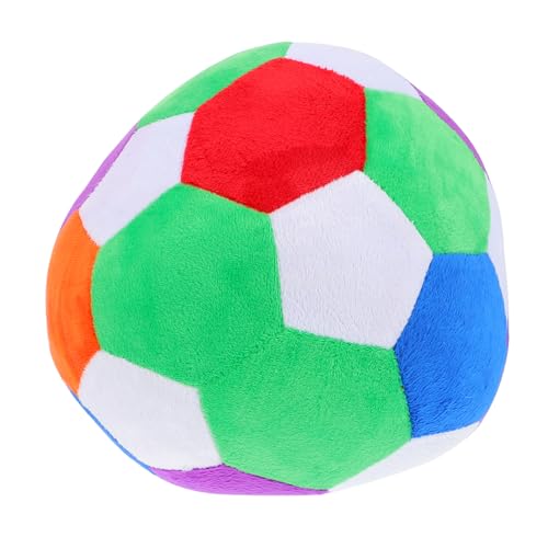 Yardwe 1Stück Plüsch Fußballspielzeug Kuscheliges Gestopftes Fußball Modell Für Kreative Wohnkultur Für Fußballfans Farbenfroh Yardwe 1Stück Plüsch Fußballspielzeug Kuscheliges Gestopftes Fußball Modell Für Kreative Wohnkultur Für Fußballfans Farbenfroh von Yardwe