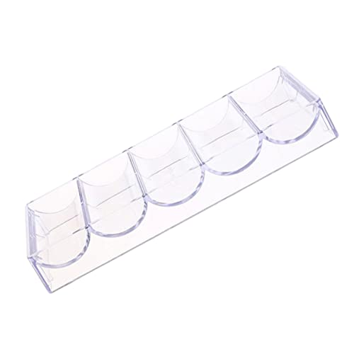 Yardwe 1Stück Poker Chips Aufbewahrungsbox Transparente Speicherbox für Spielchips Kleiner Organizer für Tischspiele für Poker und Andere Kleine Elemente ohne Deckel Yardwe 1Stück Poker Chips Aufbewahrungsbox Transparente Speicherbox für Spielchips Kleiner Organizer für Tischspiele für Poker und Andere Kleine Elemente ohne Deckel von Yardwe
