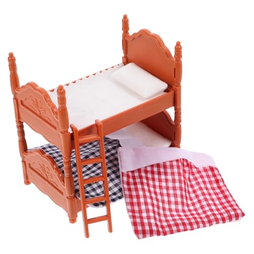 Yardwe 1Stück Premium Simulationsbett für Puppenhaus Mini Schlafzimmer Möbel mit Kissen und Decken für Kreative Spielwelten Sicher und Langlebig Yardwe 1Stück Premium Simulationsbett für Puppenhaus Mini Schlafzimmer Möbel mit Kissen und Decken für Kreative Spielwelten Sicher und Langlebig von Yardwe