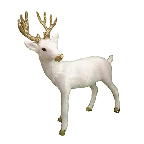 Yardwe 1Stück Simulation Hirsch Figur Mini Modell Für Schreibtischdekoration Realistische Tierfigur Kreative Spielideen Kunsthandwerk Yardwe 1Stück Simulation Hirsch Figur Mini Modell Für Schreibtischdekoration Realistische Tierfigur Kreative Spielideen Kunsthandwerk von Yardwe