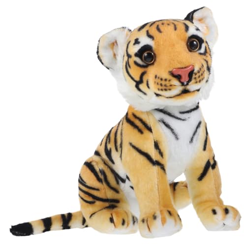 Yardwe 1Stück Tiger Design Weiche Puppendekor Für Plüschtier Geburtstagsgeschenk Und Dekoration Gefüllt Einzigartiges Für Tigerfans von Yardwe