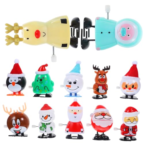 Yardwe 1Tasche Weihnachtliches Aufziehspielzeug für Teiliges mit Lustigen Figuren für Weihnachtsfeiern und Kindergeburtstage Fördert die Kreativität und Motorischen Fähigkeiten Yardwe 1Tasche Weihnachtliches Aufziehspielzeug für Teiliges mit Lustigen Figuren für Weihnachtsfeiern und Kindergeburtstage Fördert die Kreativität und Motorischen Fähigkeiten von Yardwe