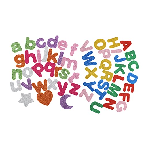 Yardwe 2 Packungen Glitzer Aufkleber Dekorative Educational Alphabet Sticker für DIY Bastelprojekte und Lernzwecke Selbstklebend für Schule und Home Decor Yardwe 2 Packungen Glitzer Aufkleber Dekorative Educational Alphabet Sticker für DIY Bastelprojekte und Lernzwecke Selbstklebend für Schule und Home Decor von Yardwe