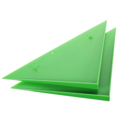 Yardwe 2 STÜCK Triangel Randabdeckung für Kicker Zubehör Robuste HIPS Material für Verbesserte Spielerfahrung und Schutz der Tischecken von Yardwe