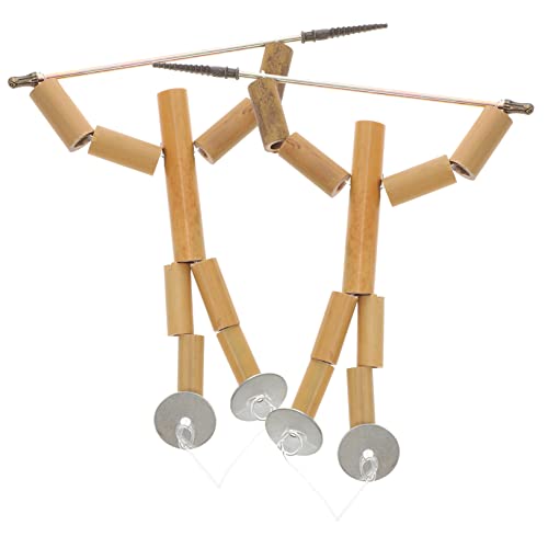 Yardwe 2 Sätze Bambus Puppenspielzeug für Handgemachte Interaktive Tischspiele für Partys und Familienspiele Fördert Feinmotorik und Wettbewerbsgeist Langlebig und Yardwe 2 Sätze Bambus Puppenspielzeug für Handgemachte Interaktive Tischspiele für Partys und Familienspiele Fördert Feinmotorik und Wettbewerbsgeist Langlebig und von Yardwe