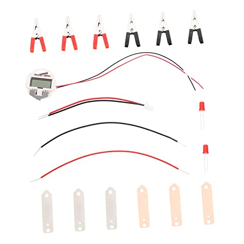 Yardwe 2 Sätze Experiment zur Stromerzeugung aus Früchten Fruchtbatterie-Experiment-Stütze Bausatz Wissenschaftsexperiment -Kits für Experimentierkasten Elektrik Metall Yardwe 2 Sätze Experiment zur Stromerzeugung aus Früchten Fruchtbatterie-Experiment-Stütze Bausatz Wissenschaftsexperiment -Kits für Experimentierkasten Elektrik Metall von Yardwe