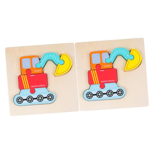 Yardwe 2 Sätze Holzpuzzle Bagger Teiliges für Kleinkinder Montessori Pädagogisches Puzzle Fördert die Motorik und Denkfähigkeit Leicht und Langlebig Yardwe 2 Sätze Holzpuzzle Bagger Teiliges für Kleinkinder Montessori Pädagogisches Puzzle Fördert die Motorik und Denkfähigkeit Leicht und Langlebig von Yardwe