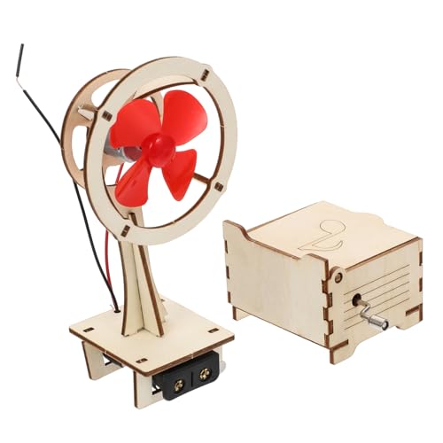 Yardwe 2 Sätze Mechanisches Puzzlespielzeug für elektrisches Holz bastelset basteln für Kinderhandwerk Kid Toys Lernpuzzle für Kognitionsspielzeug mit Spieluhr Beige von Yardwe