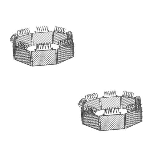 Yardwe 2 Sätze Militärisches Spielset Zaun Robustes DIY Verteidigungsnetz für Sandtisch Kinderspielzeug Kreative Spielszene Zubehör für Jungen Mädchen Yardwe 2 Sätze Militärisches Spielset Zaun Robustes DIY Verteidigungsnetz für Sandtisch Kinderspielzeug Kreative Spielszene Zubehör für Jungen Mädchen von Yardwe