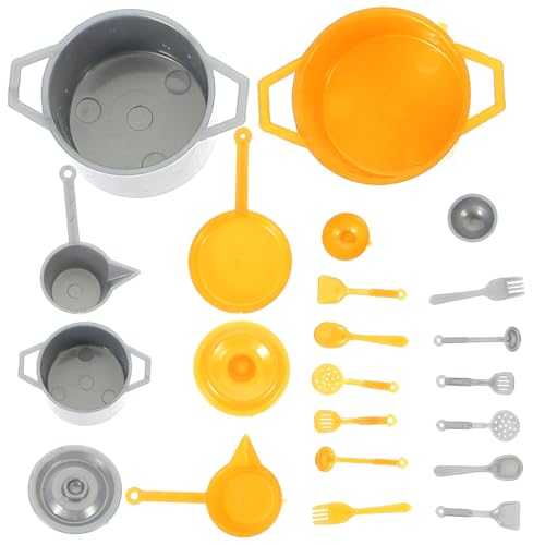 Yardwe 2 Sätze Mini-küchenutensilien Besteck Miniatur Löffel Puppenhaus-kochgeschirr Spielzeugküchenzubehör Miniaturzubehör Küche Miniatur-gabeln, Löffel Plastik Yardwe 2 Sätze Mini-küchenutensilien Besteck Miniatur Löffel Puppenhaus-kochgeschirr Spielzeugküchenzubehör Miniaturzubehör Küche Miniatur-gabeln, Löffel Plastik von Yardwe