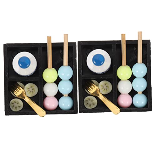 Yardwe 2 Sätze Miniatur Puppenhaus Zubehör Mini Haus Accessoires Kleine Lebensmittel Dekoration Miniatur Kuchen Teller für Kreatives Rollenspiel Nachmittagstee Szenen Yardwe 2 Sätze Miniatur Puppenhaus Zubehör Mini Haus Accessoires Kleine Lebensmittel Dekoration Miniatur Kuchen Teller für Kreatives Rollenspiel Nachmittagstee Szenen von Yardwe