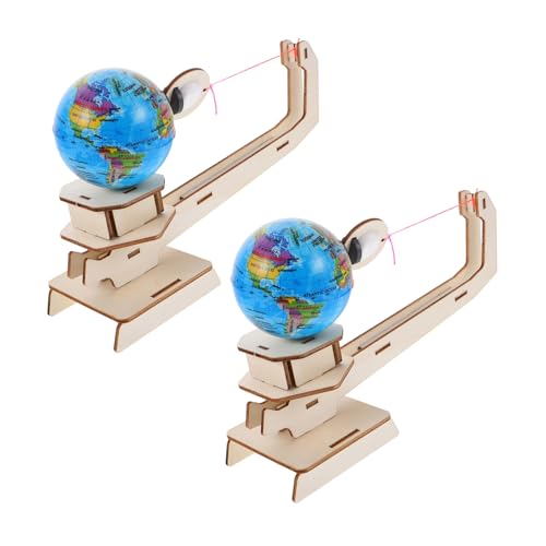 Yardwe 2 Sätze Physik Experimentierset Holz Erde Mond Modelle Stem Lernspielzeug für Motorischer Fähigkeiten und Naturwissenschaftlicher Bildung zu Hause und Schule Yardwe 2 Sätze Physik Experimentierset Holz Erde Mond Modelle Stem Lernspielzeug für Motorischer Fähigkeiten und Naturwissenschaftlicher Bildung zu Hause und Schule von Yardwe
