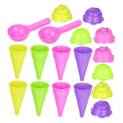 Yardwe 2 Sätze Sandspielzeug Eiscreme Moulds Leicht Tragbar Für Innen Außen Kreatives Teiliges Kunststoff Set Für Strand Garten Spaß Yardwe 2 Sätze Sandspielzeug Eiscreme Moulds Leicht Tragbar Für Innen Außen Kreatives Teiliges Kunststoff Set Für Strand Garten Spaß von Yardwe