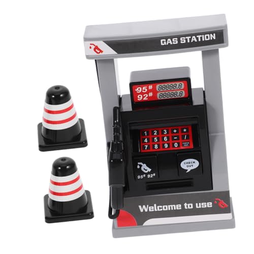Yardwe 2 Satz Kinderspielzeug Benzinstation Set Teiliges Set mit Automatischer Zapfsäule und Straßensperren Frühe Bildungsspielzeuge für Jungen und Mädchen Realistisches Rollenspielzeug Yardwe 2 Satz Kinderspielzeug Benzinstation Set Teiliges Set mit Automatischer Zapfsäule und Straßensperren Frühe Bildungsspielzeuge für Jungen und Mädchen Realistisches Rollenspielzeug von Yardwe