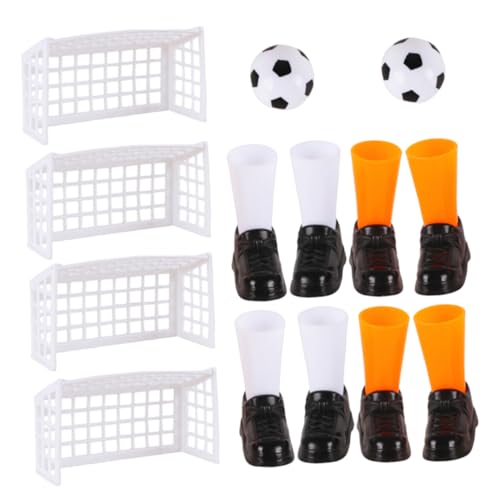 Yardwe 2 Satz Mini-Finger-Fußballspielzeug lustiges Fingerspielzeug lustige Fingerspielzeuge fußballschuhe fußballtor für Mini-Fußballspiel Tischfußballspiel Plastik Yardwe 2 Satz Mini-Finger-Fußballspielzeug lustiges Fingerspielzeug lustige Fingerspielzeuge fußballschuhe fußballtor für Mini-Fußballspiel Tischfußballspiel Plastik von Yardwe