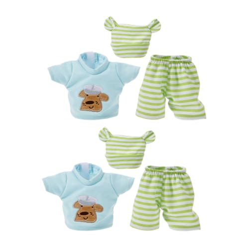 Yardwe 2 Satz Puppenkleidung mit Hut und Hose Winteroutfits für Puppen Leichtes Spielset für Kreatives Rollenspiel und Unterwegs für Puppenhaus Yardwe 2 Satz Puppenkleidung mit Hut und Hose Winteroutfits für Puppen Leichtes Spielset für Kreatives Rollenspiel und Unterwegs für Puppenhaus von Yardwe