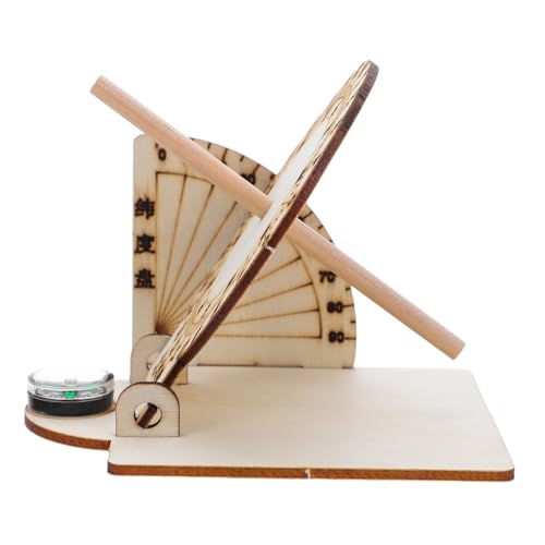 Yardwe 2 Stück Äquatoriale Sonnenuhr Modelle aus Holz Lehrmittel für Experimente und DIY Bastelprojekte für Schulunterricht Überlebenstechniken bei Kindern Yardwe 2 Stück Äquatoriale Sonnenuhr Modelle aus Holz Lehrmittel für Experimente und DIY Bastelprojekte für Schulunterricht Überlebenstechniken bei Kindern von Yardwe