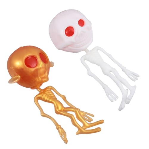 Yardwe 2 Stück Biegsame Geisterfiguren TPR Lustige Party streichspielzeuge Stressabbauendes für Halloween Party Lebensechte Leichte Grusel Dekoration für Gäste Yardwe 2 Stück Biegsame Geisterfiguren TPR Lustige Party streichspielzeuge Stressabbauendes für Halloween Party Lebensechte Leichte Grusel Dekoration für Gäste von Yardwe