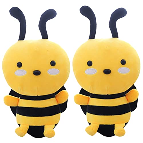 Yardwe 2 Stück Bienen Puppe Biene Plüsch Cute bee Bienen kuscheltiere Bienen-Stofftier Bienen-Plüschsouvenir Plüsch Stofftier gefülltes Bienenkissen PP Baumwolle Yellow Yardwe 2 Stück Bienen Puppe Biene Plüsch Cute bee Bienen kuscheltiere Bienen-Stofftier Bienen-Plüschsouvenir Plüsch Stofftier gefülltes Bienenkissen PP Baumwolle Yellow von Yardwe