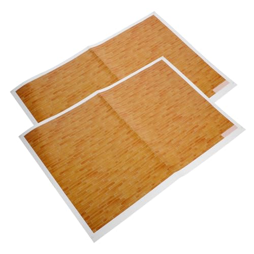 Yardwe 2 Stück Bodenaufkleber für Minihaus puppenstubenmöbel puppenhauszubehör Bodenbelag Design schälen Vinyl Puppenhaus-Bodenpapier abziehen und aufkleben Bodenaufkleber für Puppenhaus Yardwe 2 Stück Bodenaufkleber für Minihaus puppenstubenmöbel puppenhauszubehör Bodenbelag Design schälen Vinyl Puppenhaus-Bodenpapier abziehen und aufkleben Bodenaufkleber für Puppenhaus von Yardwe