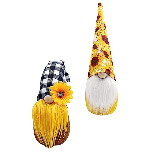 Yardwe 2 Stück Cartoon GNOME Puppen Niedliche Dekoration für Büro und Zuhause Vielseitige Plüschfiguren für Feste Gelbe und Partydekoration Yardwe 2 Stück Cartoon GNOME Puppen Niedliche Dekoration für Büro und Zuhause Vielseitige Plüschfiguren für Feste Gelbe und Partydekoration von Yardwe