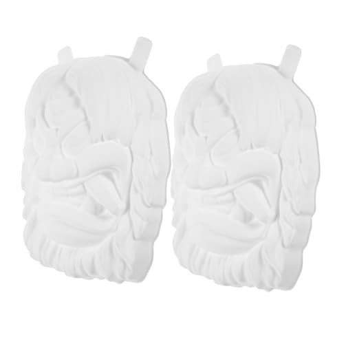Yardwe 2 Stück DIY Mask Malbare Masken für Masken für Halloween Cosplay und Kreative Bastelprojekte für Jungen Yardwe 2 Stück DIY Mask Malbare Masken für Masken für Halloween Cosplay und Kreative Bastelprojekte für Jungen von Yardwe