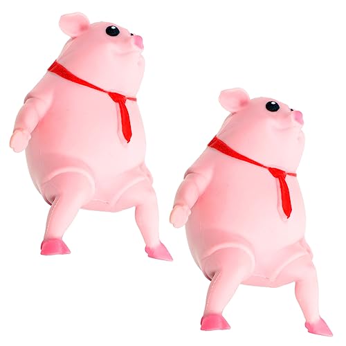 Yardwe 2 Stück Dekompressionsspielzeug kniffliges kleines Stressspielzeug Tiere quetschen Hamsterförmige Quetschspielzeuge Tierquetschspielzeug TPR Weichkleber Rosa Yardwe 2 Stück Dekompressionsspielzeug kniffliges kleines Stressspielzeug Tiere quetschen Hamsterförmige Quetschspielzeuge Tierquetschspielzeug TPR Weichkleber Rosa von Yardwe