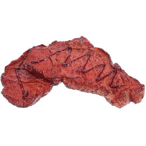 Yardwe 2 Stück Dekorative Kunstfleisch Modelle für Küche und Fotografie Pflegeleichte Nachbildung von Rinderbraten für Marktpräsentationen und Kulinarische Schulungen Yardwe 2 Stück Dekorative Kunstfleisch Modelle für Küche und Fotografie Pflegeleichte Nachbildung von Rinderbraten für Marktpräsentationen und Kulinarische Schulungen von Yardwe