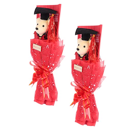 Yardwe 2 Stück Dr. Bärenstrauß Party Abschlussdekorationen scrump plüsch Abschluss Bär abschlussgeschenk Abschlussfeier Dekoration Puppe Ornament Blumenstrauß Figur Puppenstrauß Stoff rot Yardwe 2 Stück Dr. Bärenstrauß Party Abschlussdekorationen scrump plüsch Abschluss Bär abschlussgeschenk Abschlussfeier Dekoration Puppe Ornament Blumenstrauß Figur Puppenstrauß Stoff rot von Yardwe