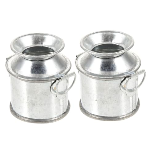 Yardwe 2 Stück Eimer Vase Dekorative Mini für Puppenhaus Mikro Landschaften Kreative Tischdeko für Kleine Pflanzen Blumenarrangements Yardwe 2 Stück Eimer Vase Dekorative Mini für Puppenhaus Mikro Landschaften Kreative Tischdeko für Kleine Pflanzen Blumenarrangements von Yardwe
