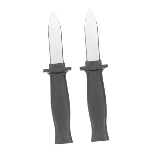 Yardwe 2 Stück Einziehbare Streichmesser Verschwindendes Halloween Requisit für Zaubertricks und Lustige Aprilscherze Kompaktes Prank Toy in Schwarz Yardwe 2 Stück Einziehbare Streichmesser Verschwindendes Halloween Requisit für Zaubertricks und Lustige Aprilscherze Kompaktes Prank Toy in Schwarz von Yardwe