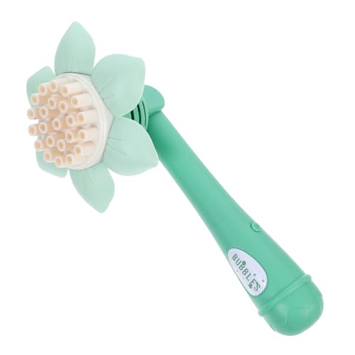 Yardwe 2 Stück Elektrische Seifenblasenmaschine Sonnenblumenform Bubble Maker Tragbares Blasenspielzeug für Outdoor Party ohne Batterien von Yardwe