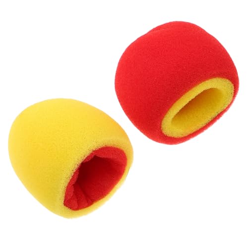 Yardwe 2 Stück Farbwechselnde Schwammbälle Beutelfüller Karnevalsparty Kleine Weiche Bälle Nahaufnahme Schwammbälle Finger Schwammbälle Trick Weiche Schwammbälle Trick von Yardwe