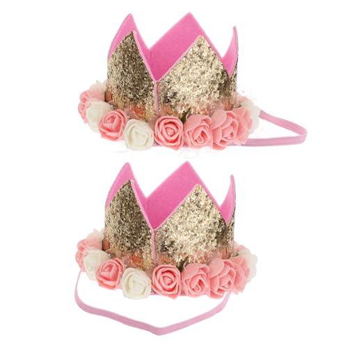 Yardwe 2 Stücke Baby Geburtstag Kronen Party Hut Für Jungen Mädchen Elegante Design Foto Zubehör Yardwe 2 Stücke Baby Geburtstag Kronen Party Hut Für Jungen Mädchen Elegante Design Foto Zubehör von Yardwe