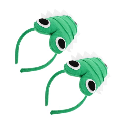 Yardwe 2 Stück Halloween Krokodil Haarband Niedliches Plüsch Haarreif Tier Accessoire Bequem für Cosplay Party Kostüm Karneval Yardwe 2 Stück Halloween Krokodil Haarband Niedliches Plüsch Haarreif Tier Accessoire Bequem für Cosplay Party Kostüm Karneval von Yardwe
