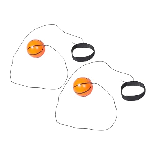 Yardwe 2 Stück Handgelenk Hüpfbälle Armband Spielzeugball Rückhol Hüpfbälle Handgelenk Rückholball Handball Partygeschenke Hüpfbälle Für Das Training Polyurethan von Yardwe