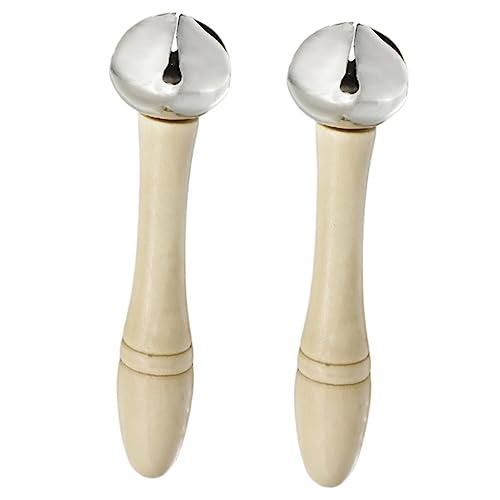 Yardwe 2 Stück Handglocken mit Holzgriff Musikinstrument für Feste Partys und Kindergeburtstage Essensglocke und Klassenzimmerglocke Vielseitig Einsetzbar für Stimmungsvolle Anlässe Yardwe 2 Stück Handglocken mit Holzgriff Musikinstrument für Feste Partys und Kindergeburtstage Essensglocke und Klassenzimmerglocke Vielseitig Einsetzbar für Stimmungsvolle Anlässe von Yardwe